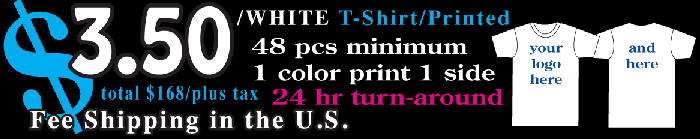 T-Shirt Printing Special